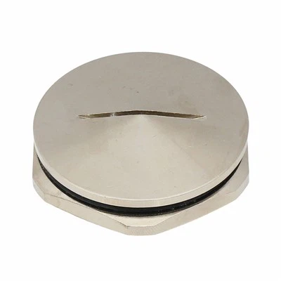 Brass Dome Plug NPT Thread